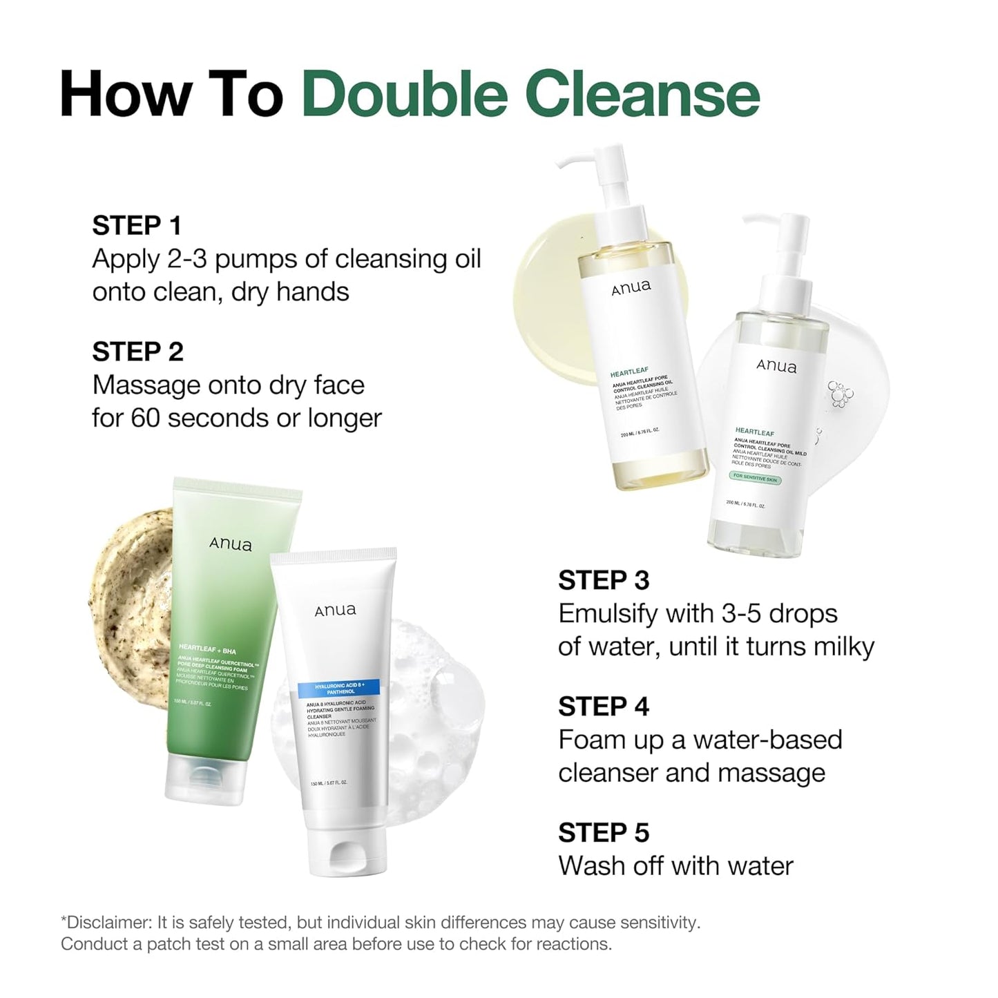 Anua Heartleaf Pore Control Cleansing Oil 200 mL (6.76 fl oz)