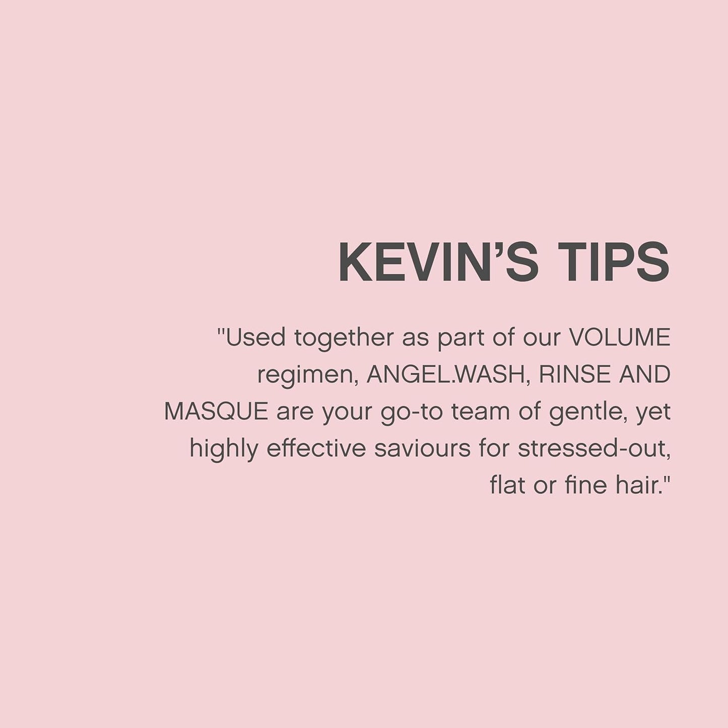 KEVIN.MURPHY Angel Wash & Rinse DUO 1 L (33.8 fl oz)