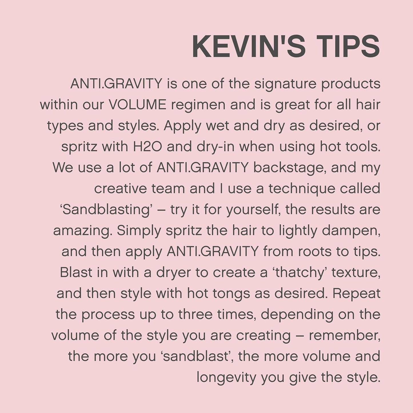 KEVIN.MURPHY Anti Gravity Volumiser 150 mL (5.1 fl oz)