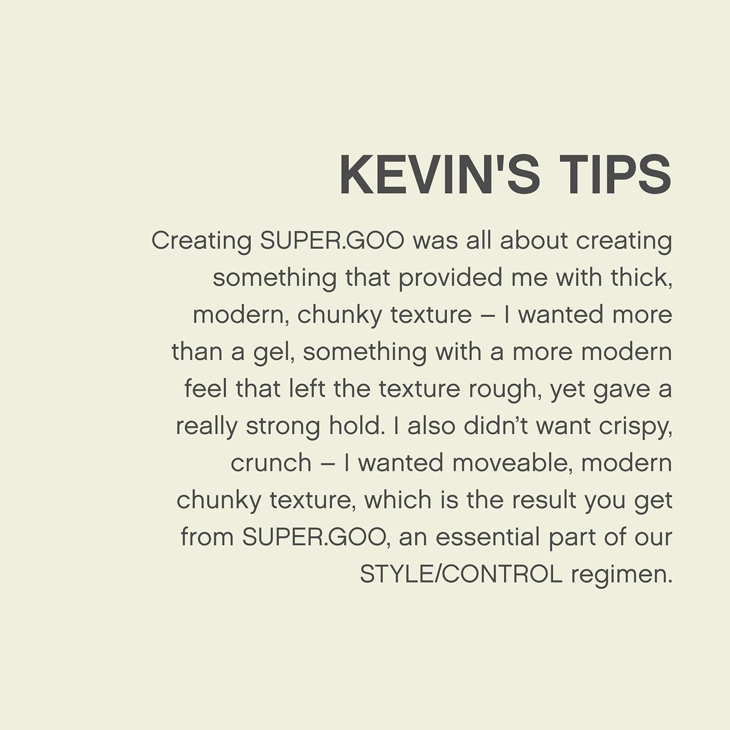 KEVIN.MURPHY Super Goo Rubbery Sculpting Gel 100g (3.5 oz)