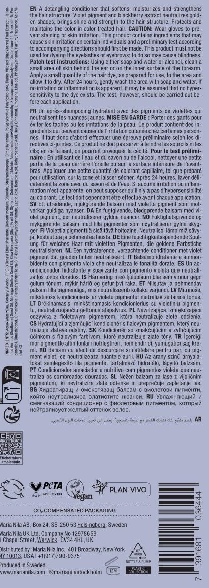 Maria Nila Sheer Silver Conditioner 1 L (33.8 fl oz)