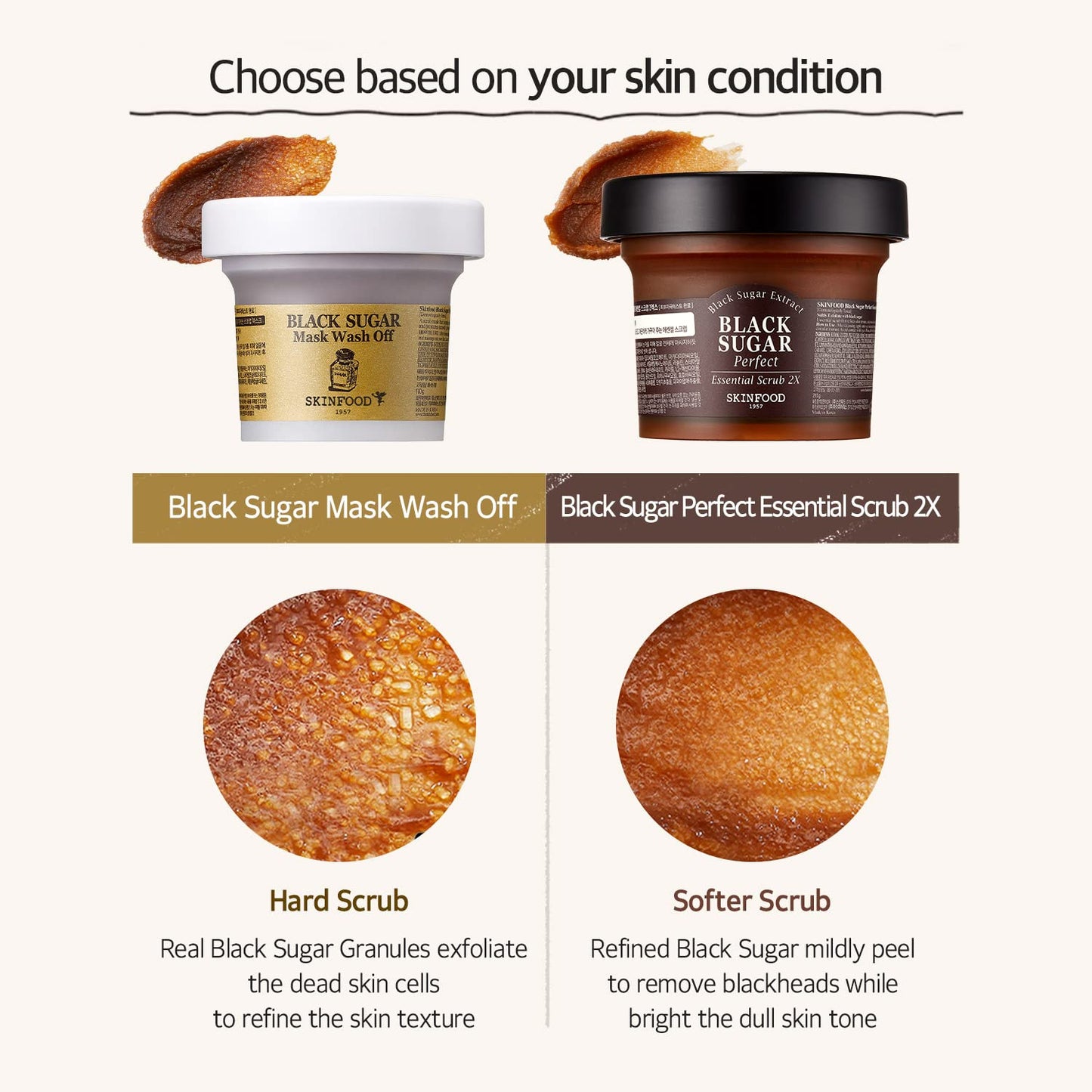 Skinfood Black Sugar Perfect Essential Scrub 2X 210g