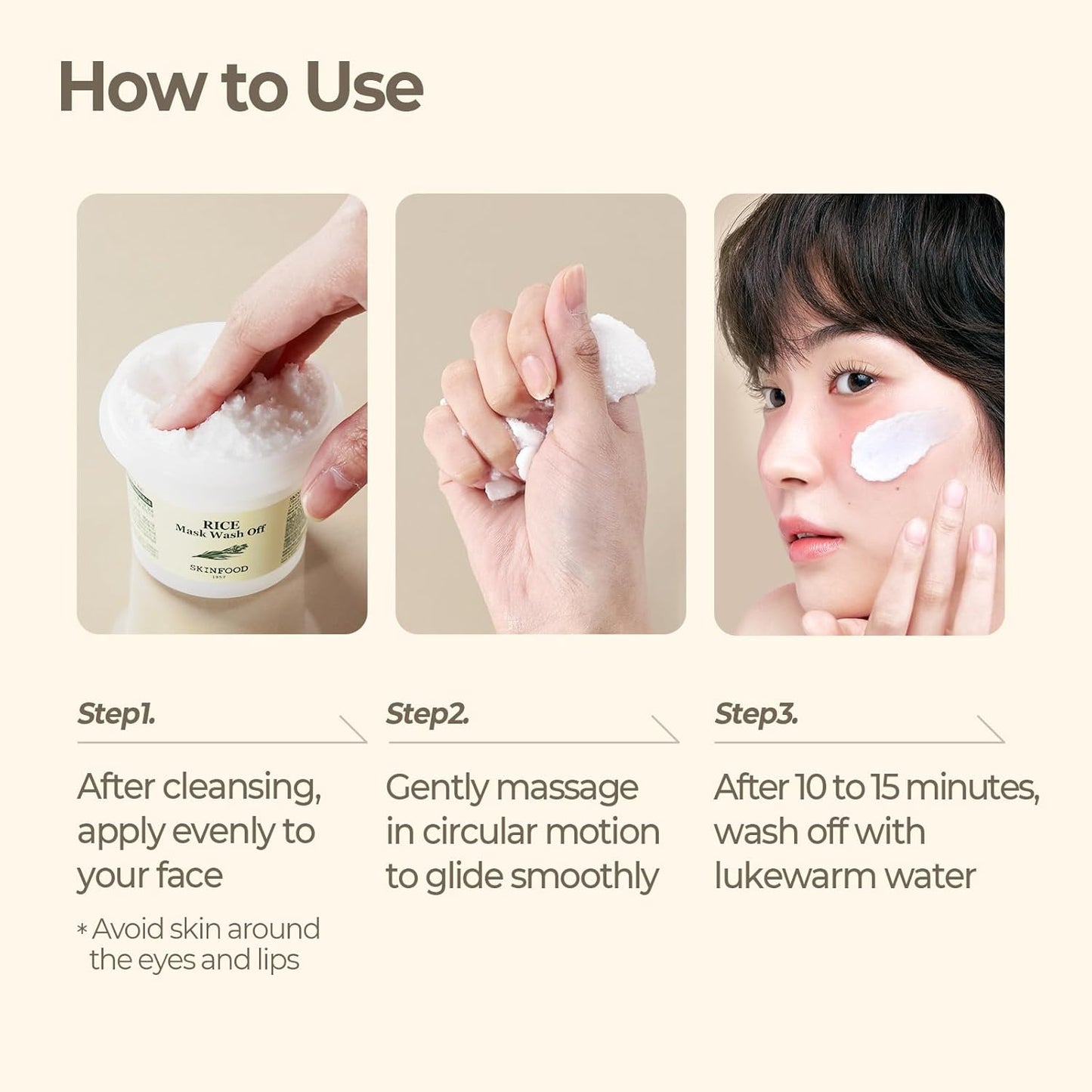 Skinfood Rice Mask Wash Off 120 g (4.23 oz)