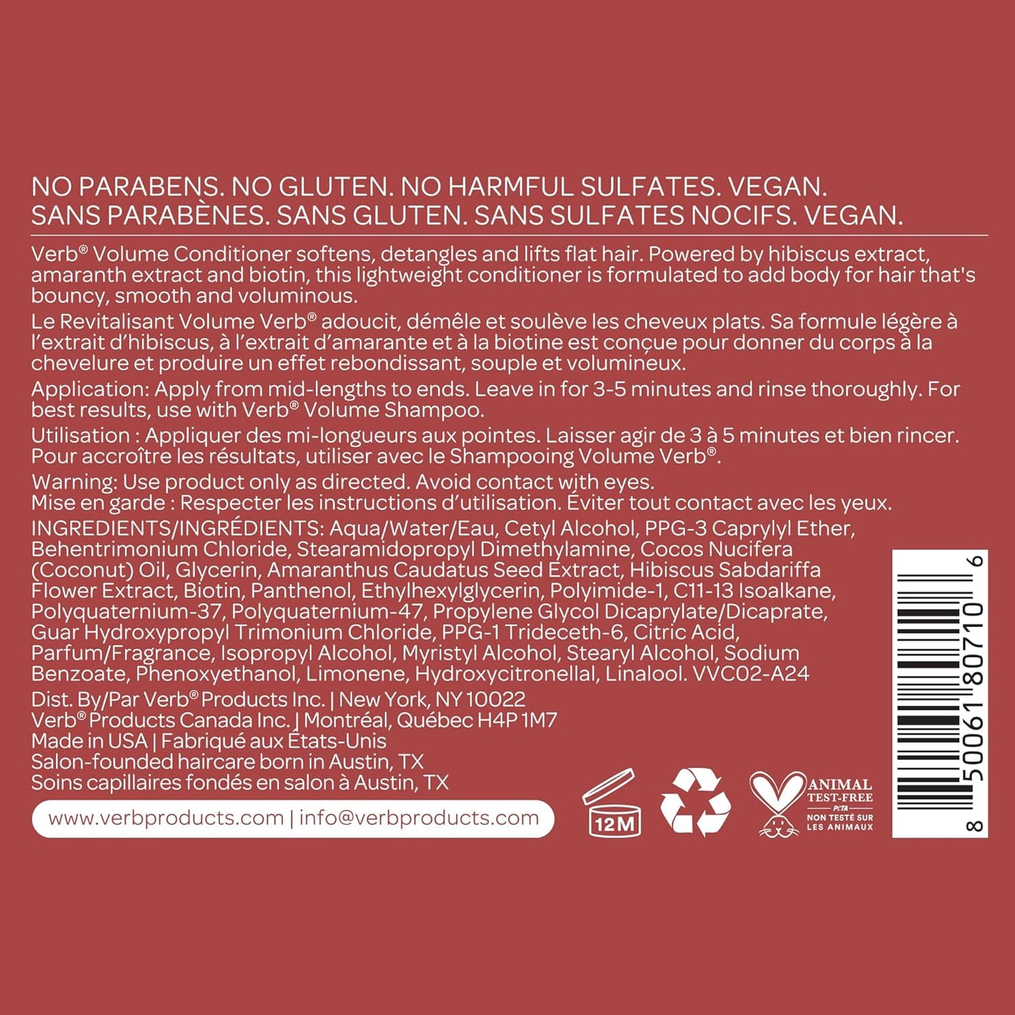 VERB: Volume Conditioner 946 mL (32 fl oz)