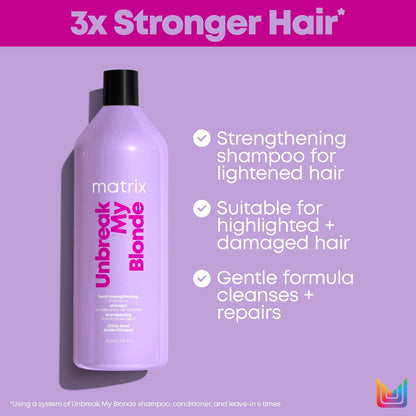 Matrix Unbreak My Blonde Shampoo 1 L (33.8 fl oz)
