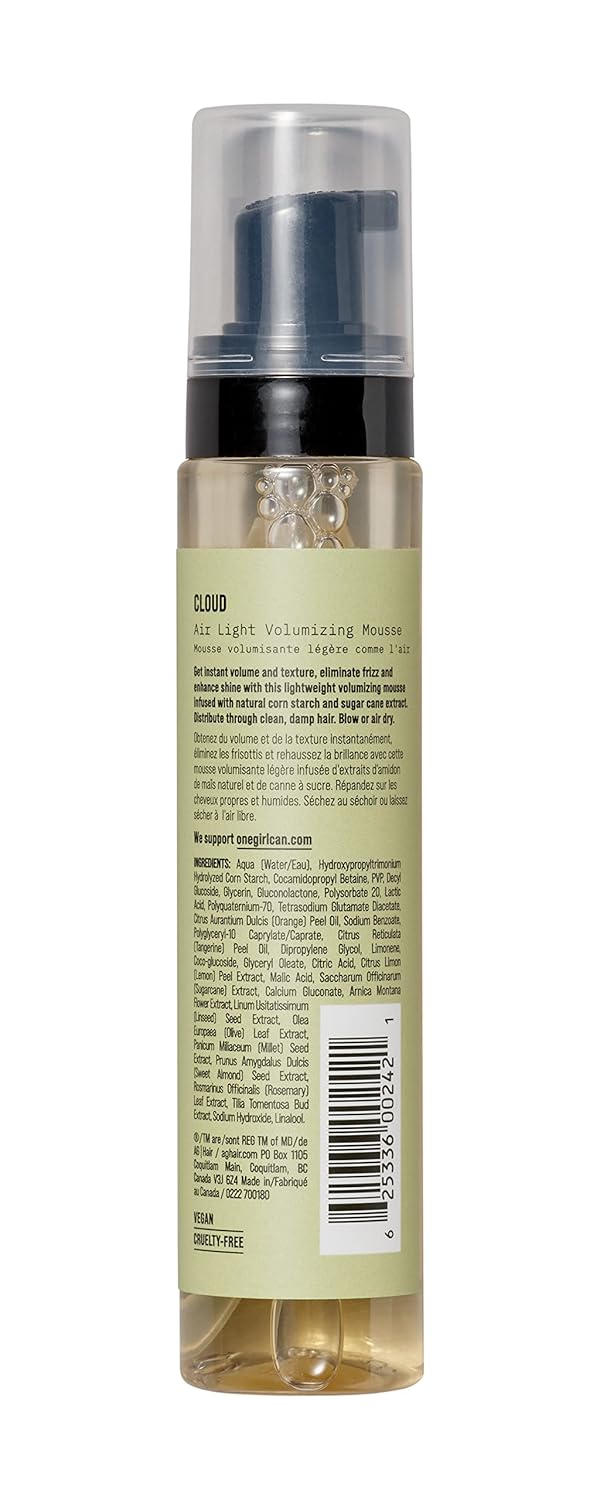 AG Care Cloud Air Light Volumizing Mousse  107 mL (3.6 fl oz)