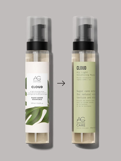 AG Care Cloud Air Light Volumizing Mousse  107 mL (3.6 fl oz)