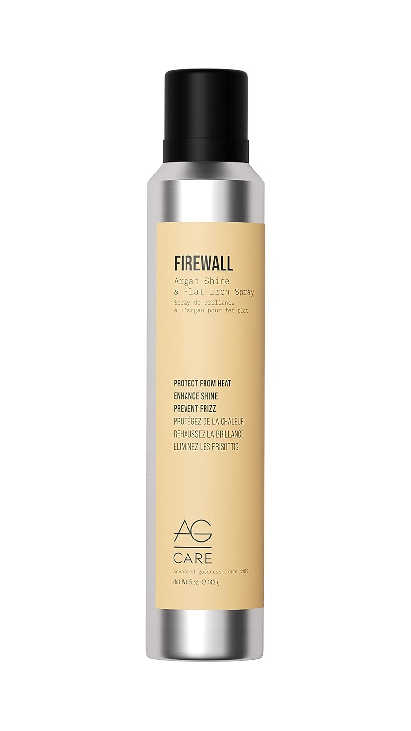 AG Care Firewall Argan Shine & Flat Iron Spray 143 g (5 oz)