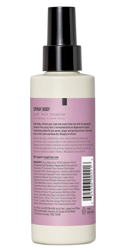 AG Care Spray Body Soft Hold Volumizer 148 mL (5oz)