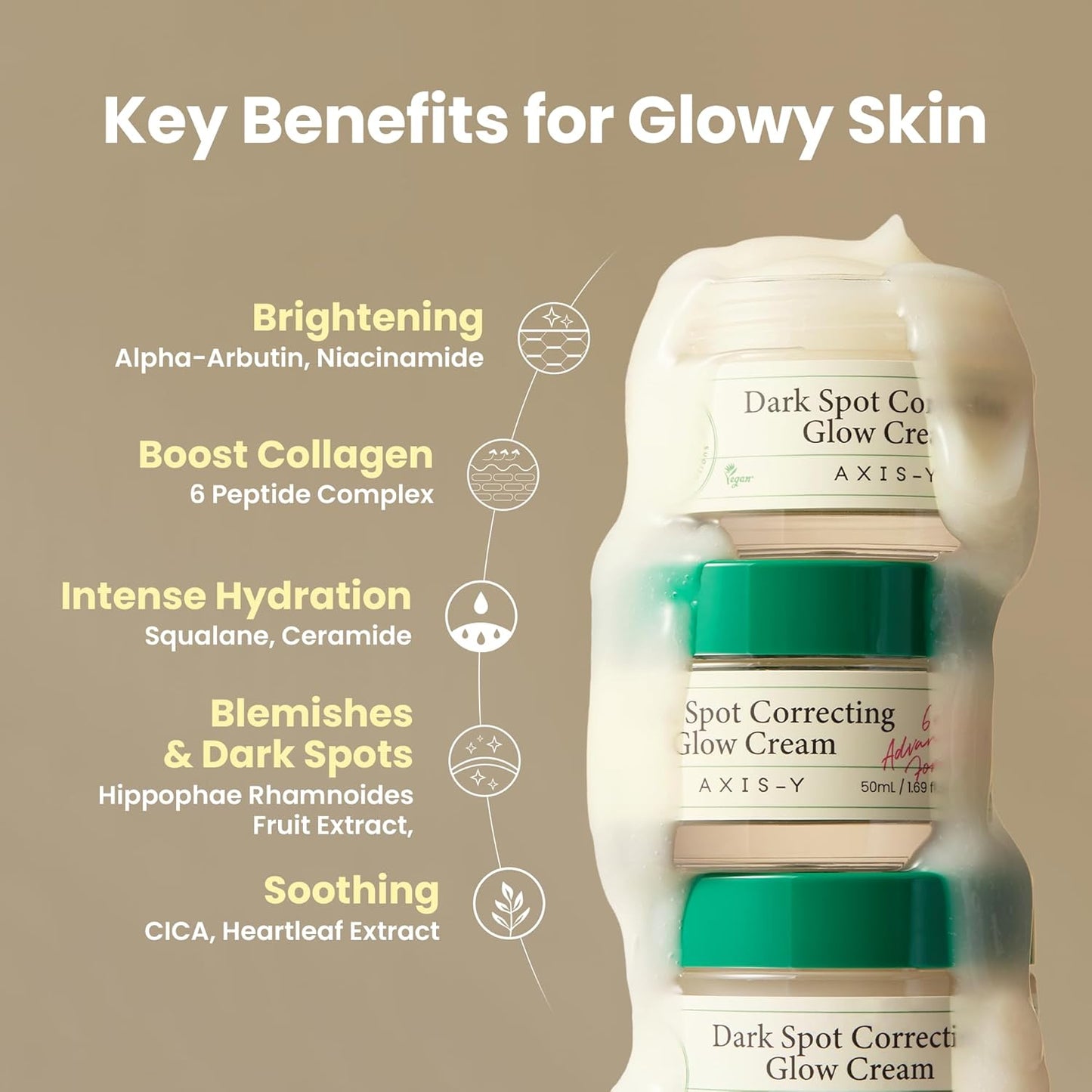 AXIS-Y Dark Spot Correcting Glow Cream 50mL (1.69 fl oz)