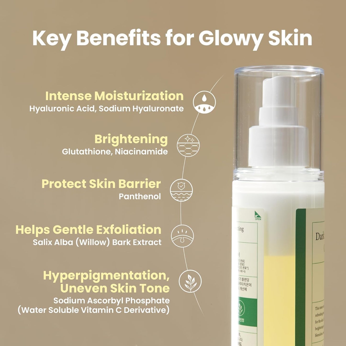 AXIS-Y Dark Spot Correcting Glow Toner 125mL (4.23 fl oz)