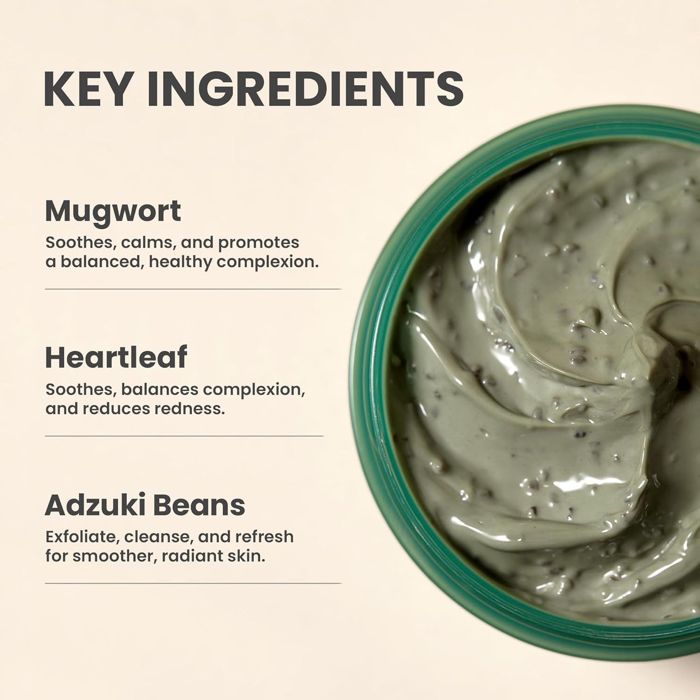 AXIS-Y Mugwort Pore Clarifying Wash Off Pack 100mL (3.38 fl oz)
