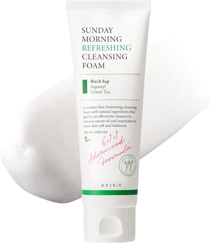 AXIS-Y Sunday Morning Refreshing Cleansing Foam 120mL (4.05 fl oz)