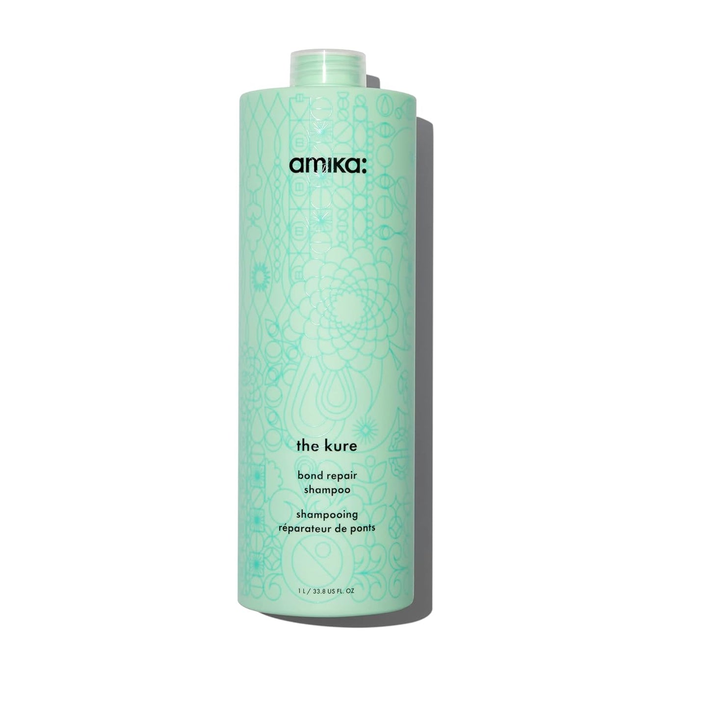 Amika The Kure Strength Repair Shampoo 1 L (33.8 fl oz)