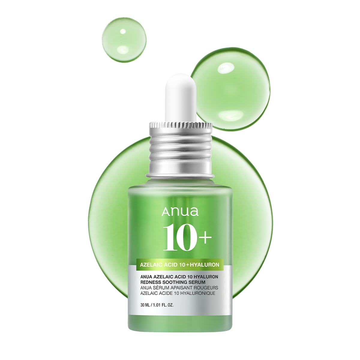 Anua Azelaic Acid 10 Hyaluron Redness Soothing Serum 30mL (1.01 fl oz)