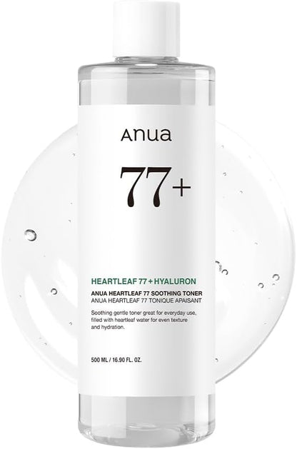 Anua Heartleaf 77 Soothing Toner 500mL (16.9 fl oz)