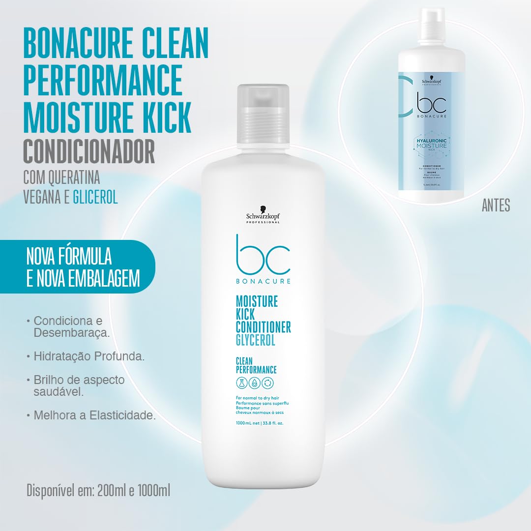 BC Bonacure Moisture Kick Conditioner 1 L (33.8 fl oz)