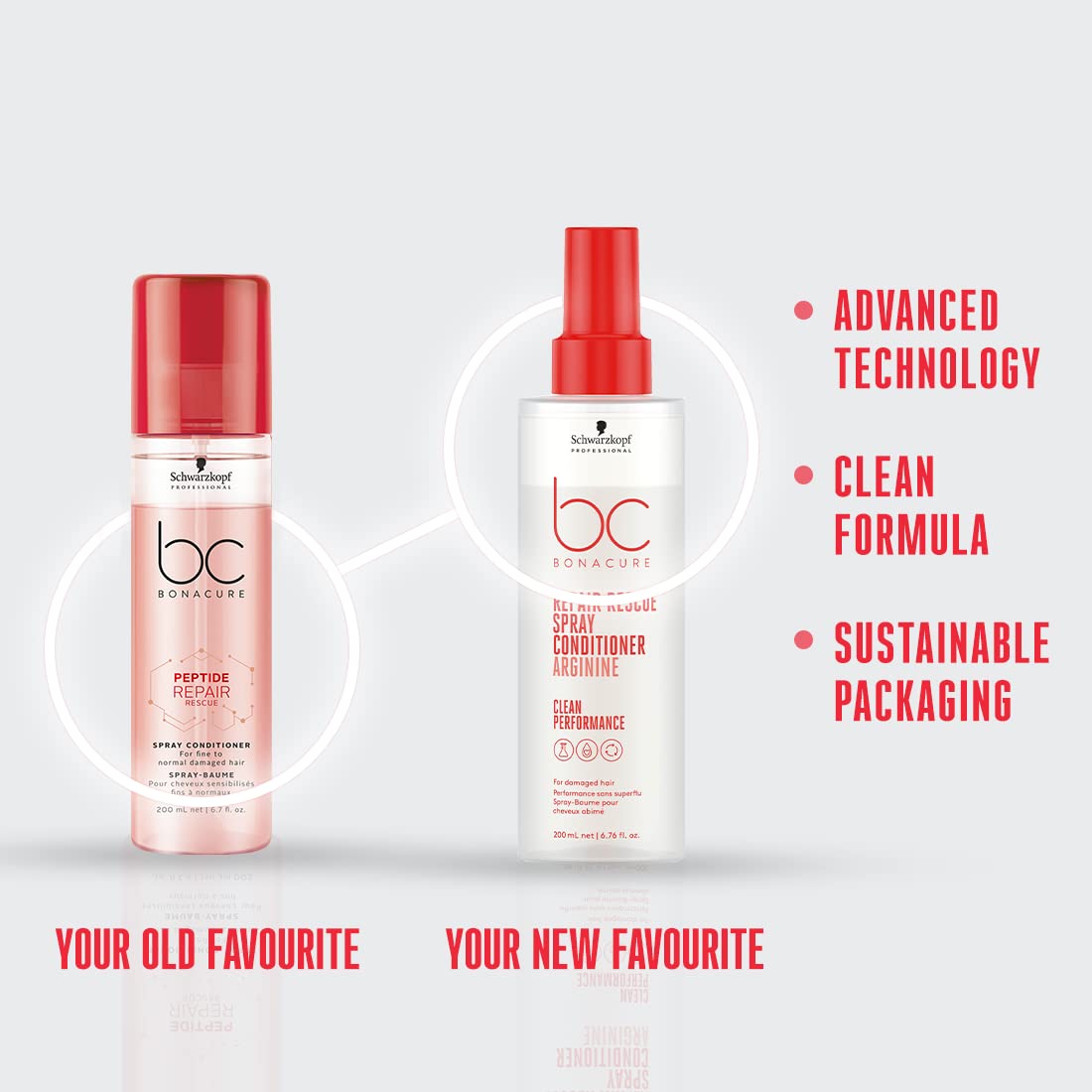 BC Bonacure Repair Rescue Spray Conditioner 200 mL (6.7 fl oz)