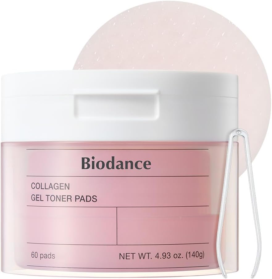 BIODANCE Collagen Gel Toner Pads 140g (4.93 oz) 60 pads
