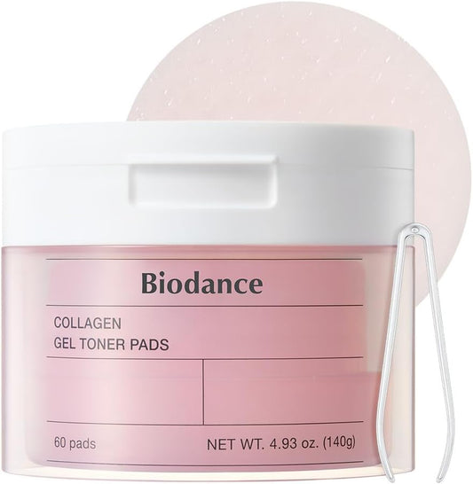 BIODANCE Collagen Gel Toner Pads 140g (4.93 oz) 60 pads