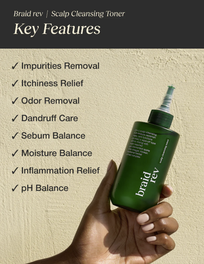 Bephor Braid Rev Scalp Cleansing Toner 200 mL (6.67 fl oz)