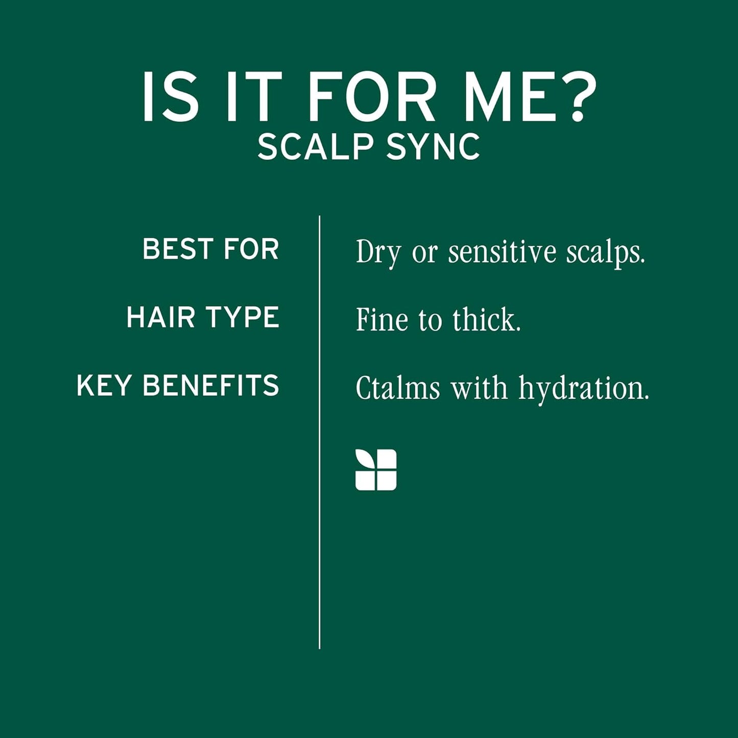 Biolage Scalp Sync Calming Shampoo 1 L (33.8 fl oz)