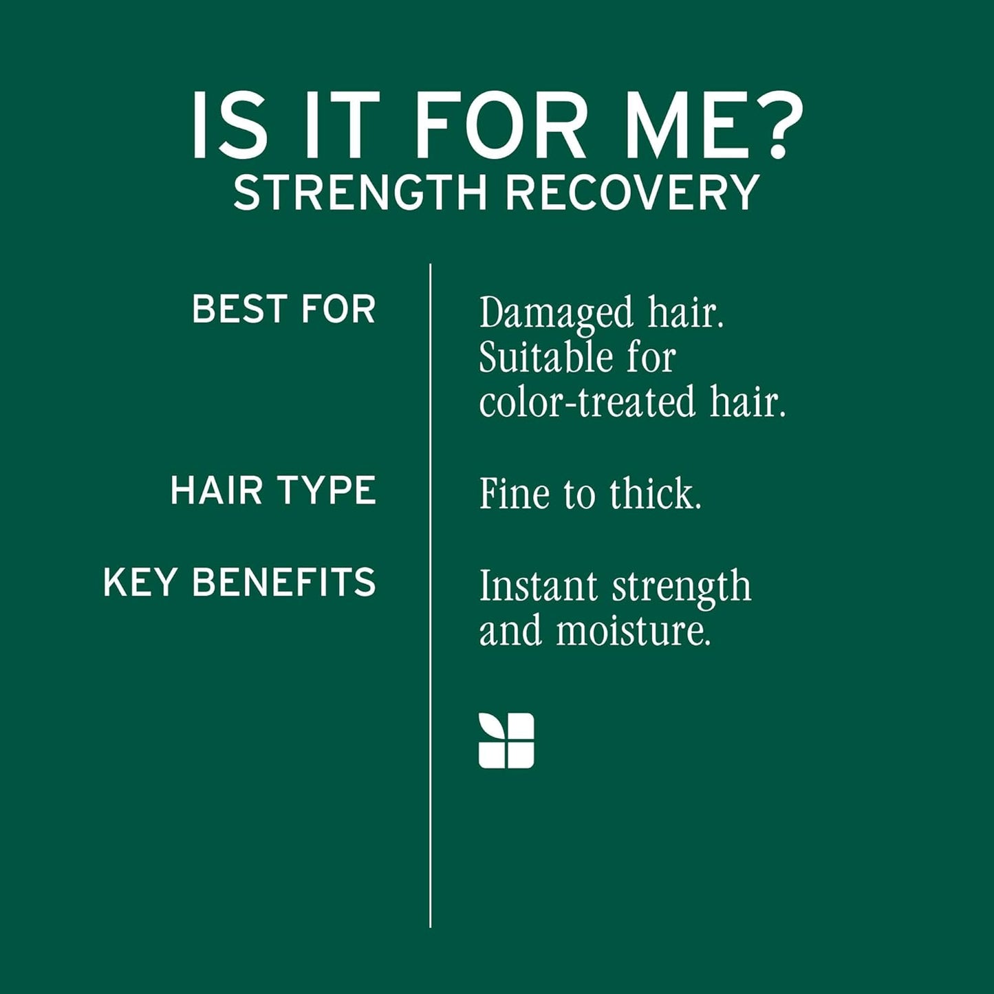 Biolage Strength Recovery Shampoo 1 L (33.8 fl oz)