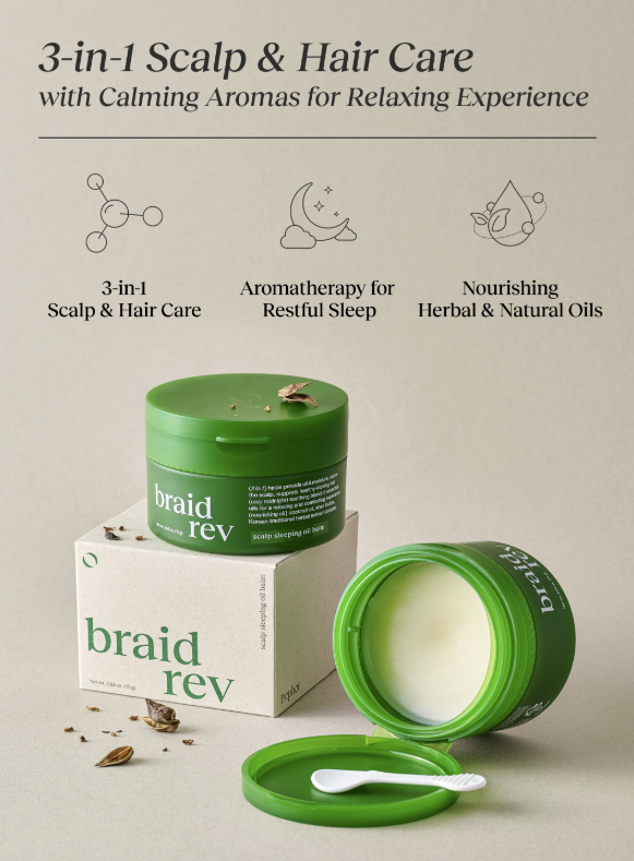 Bephor Braid Rev Scalp Sleeping Oil Balm 75g (2.65 oz)