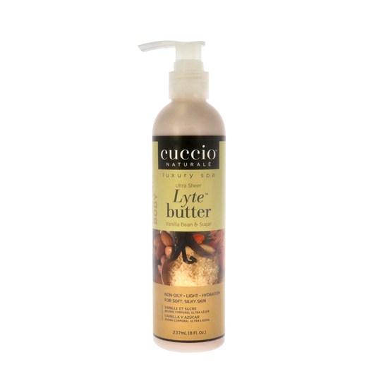 Cuccio Ultra Sheer Lyte Butter 237 mL (8 fl oz)