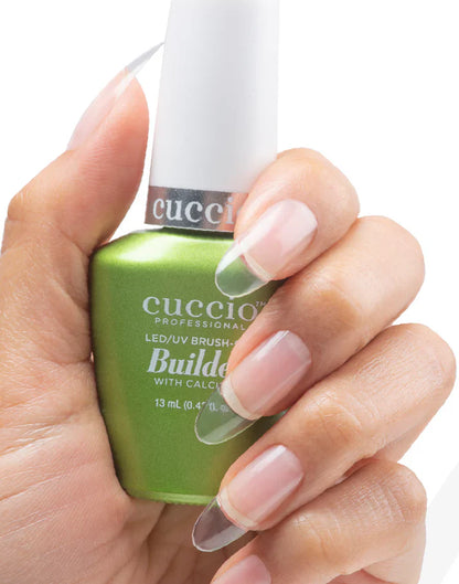 Cuccio Brush-on Builder Gel with Calcium LED/UV Clear 13 mL (0.43 fl oz)