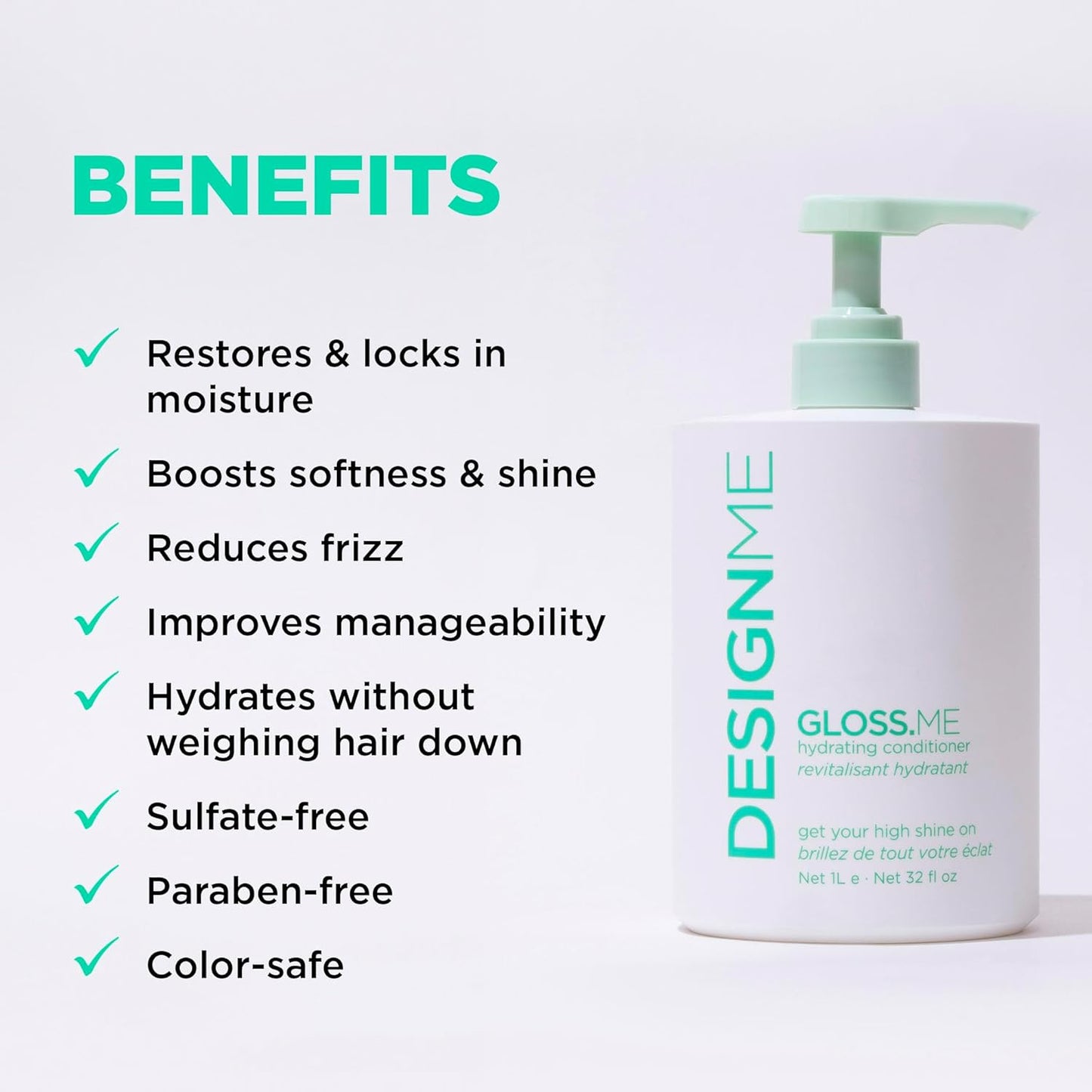 DesignMe Gloss Me Hydrating Conditioner 1 L (33.8 fl oz)