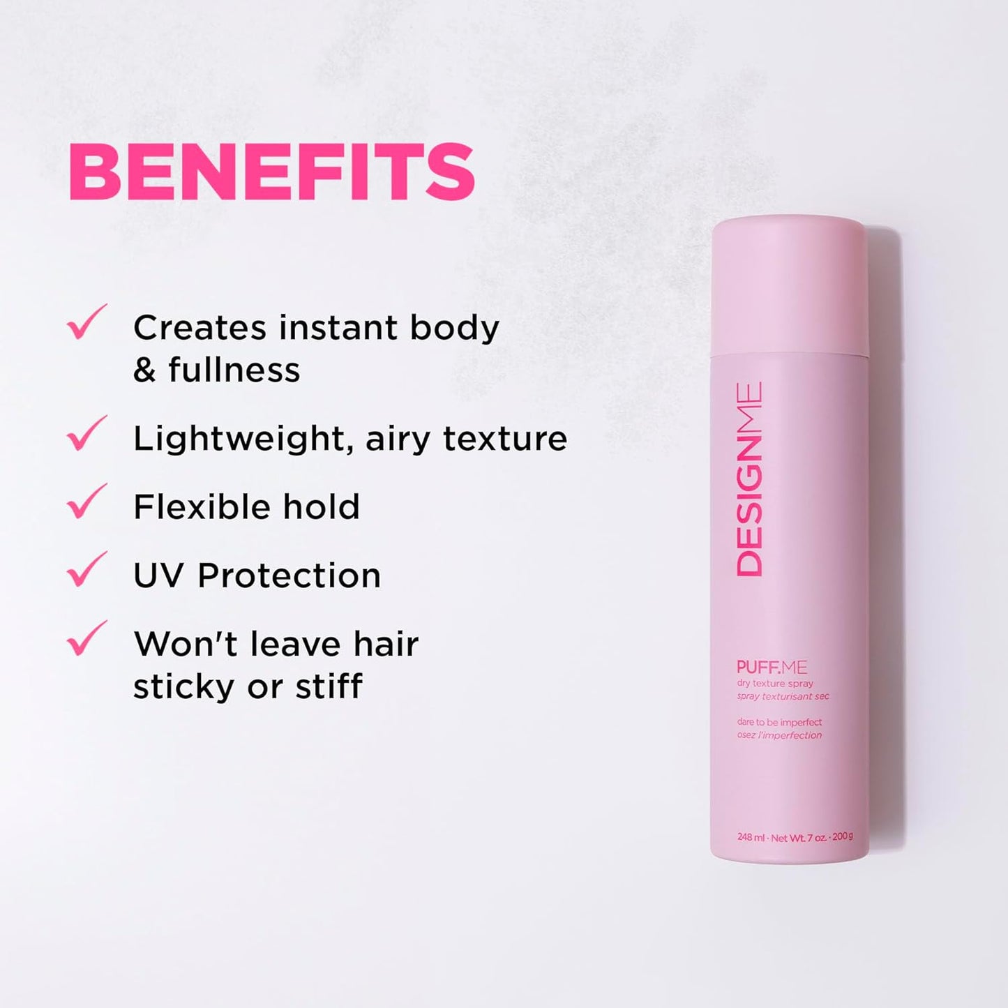 DesignMe - Puff Me Dry Texture Spray 200 g (7 oz)