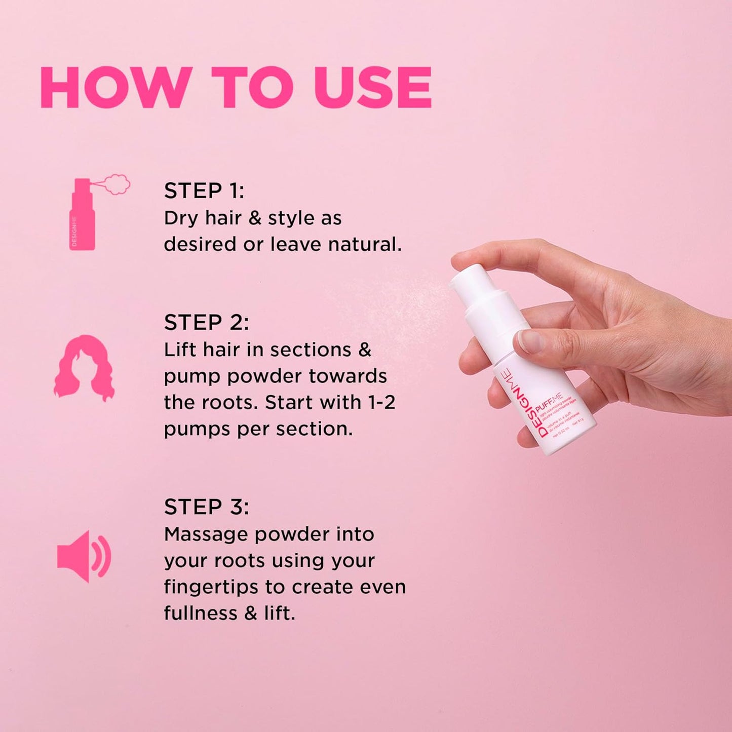 DesignMe Puff Me Light Volumizing Powder 9.1 g (0.32 fl oz)