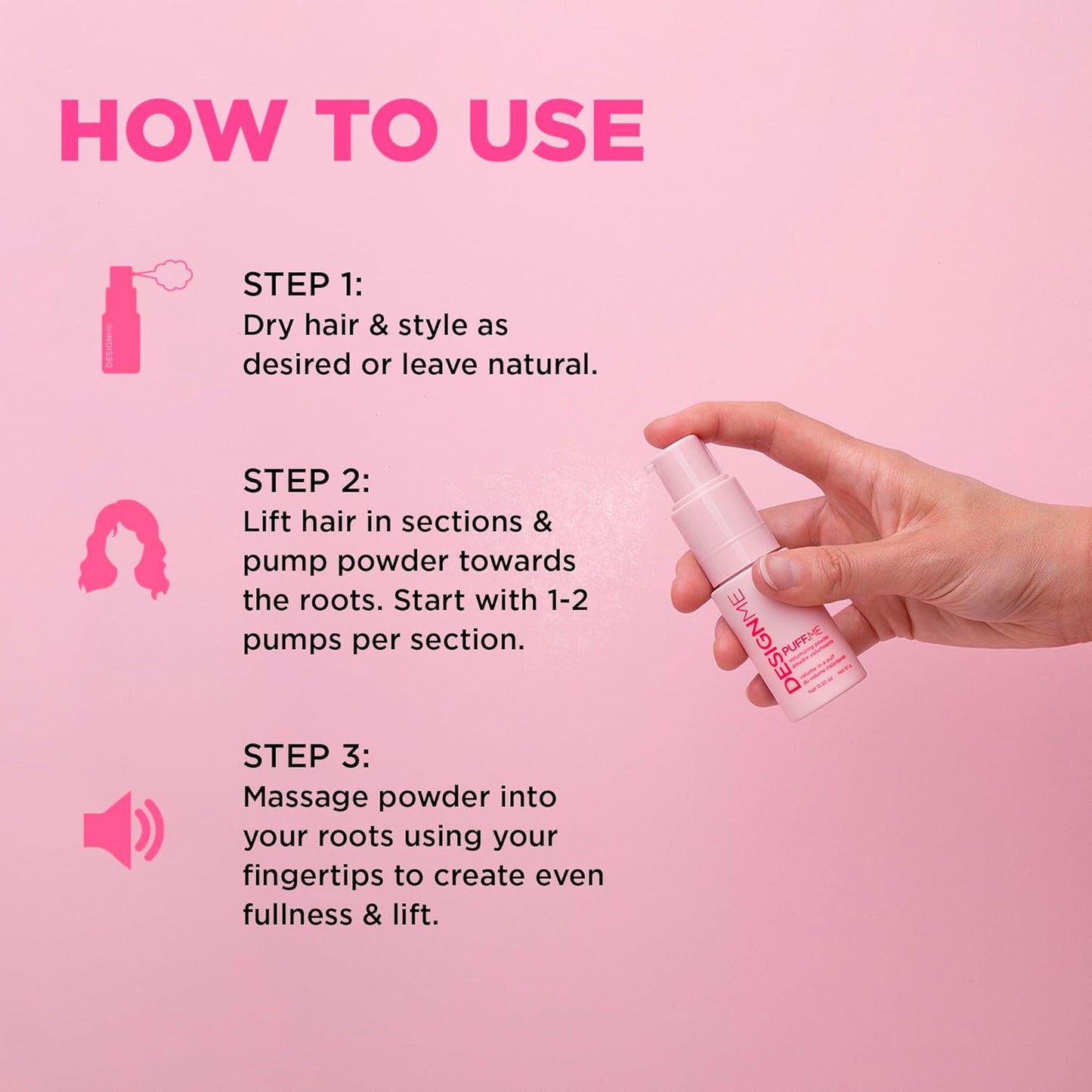 DesignMe Puff Me Volumizing Powder 9.1 g (0.32 fl oz)