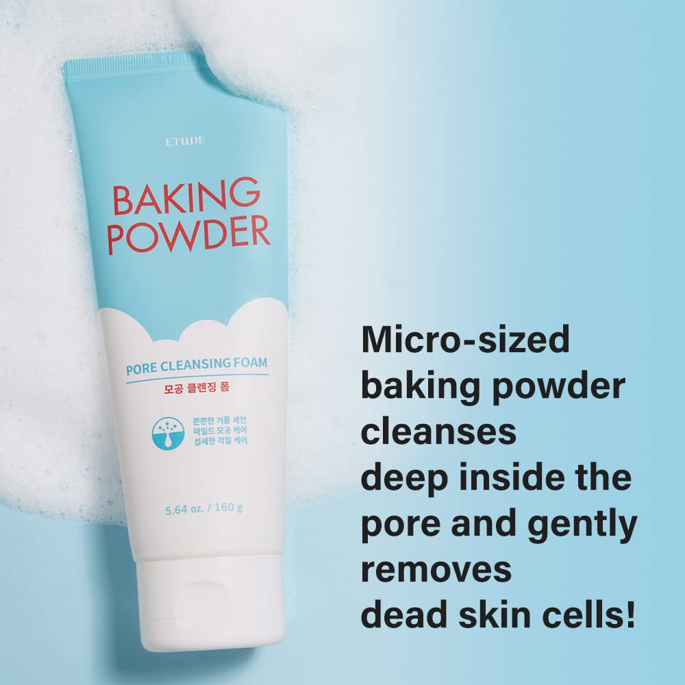 ETUDE Baking Powder Pore Cleansing Foam 160 mL (5.64 fl oz)