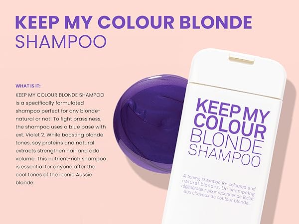 Eleven Australia: Keep My Hair Colour Blonde Shampoo & Conditioner Set 300 mL (10.1 fl oz)