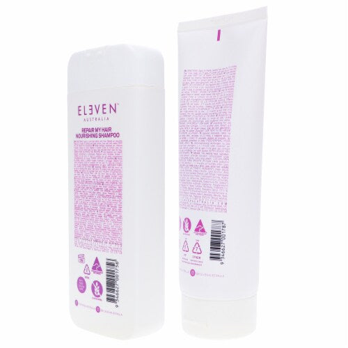 Eleven Australia: Repair My Hair Nourishing Shampoo 300 mL & Conditioner 200 mL Set