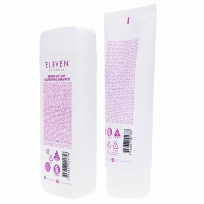 Eleven Australia: Repair My Hair Nourishing Shampoo 300 mL & Conditioner 200 mL Set
