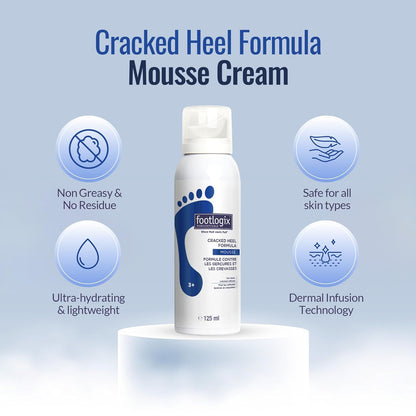 Footlogix Cracked Heel Formula 125 mL (4.23 fl oz)