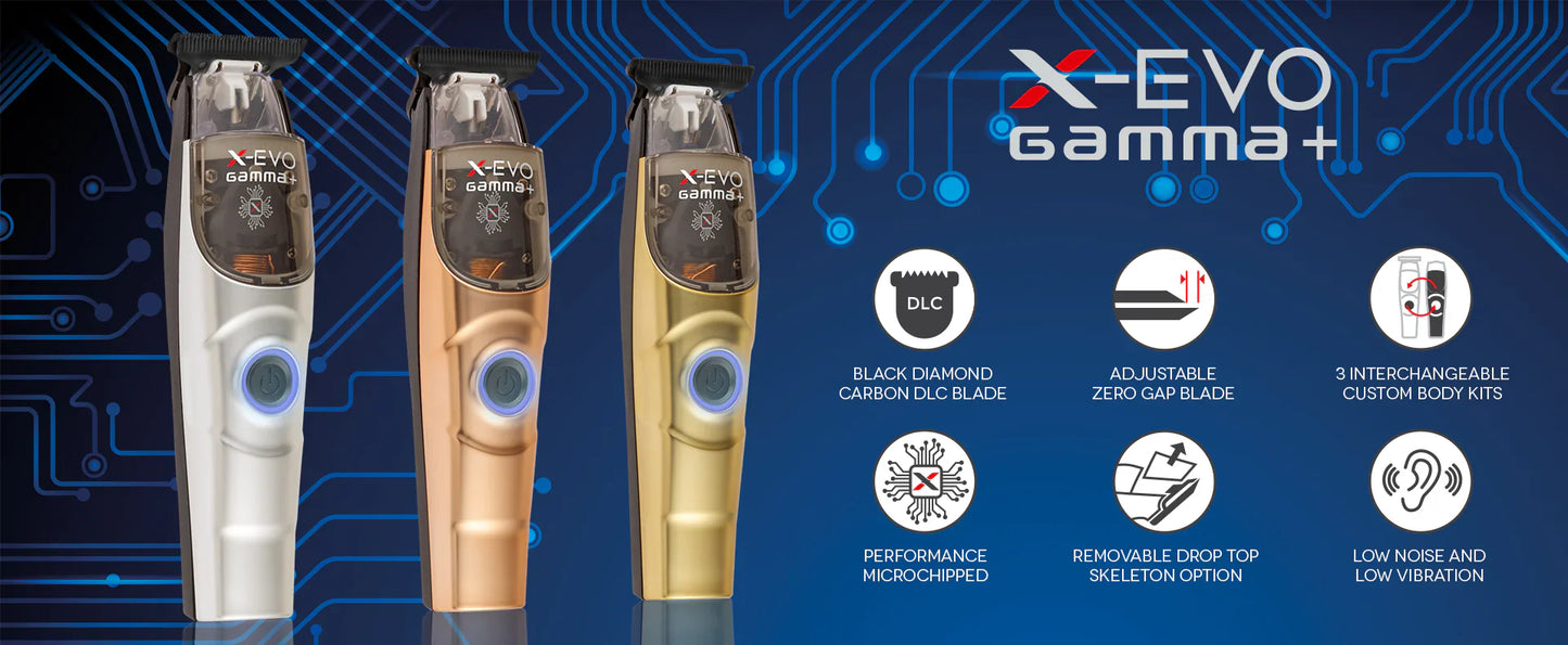 GAMMA+ X EVO Professional Cordless Hair Trimmer