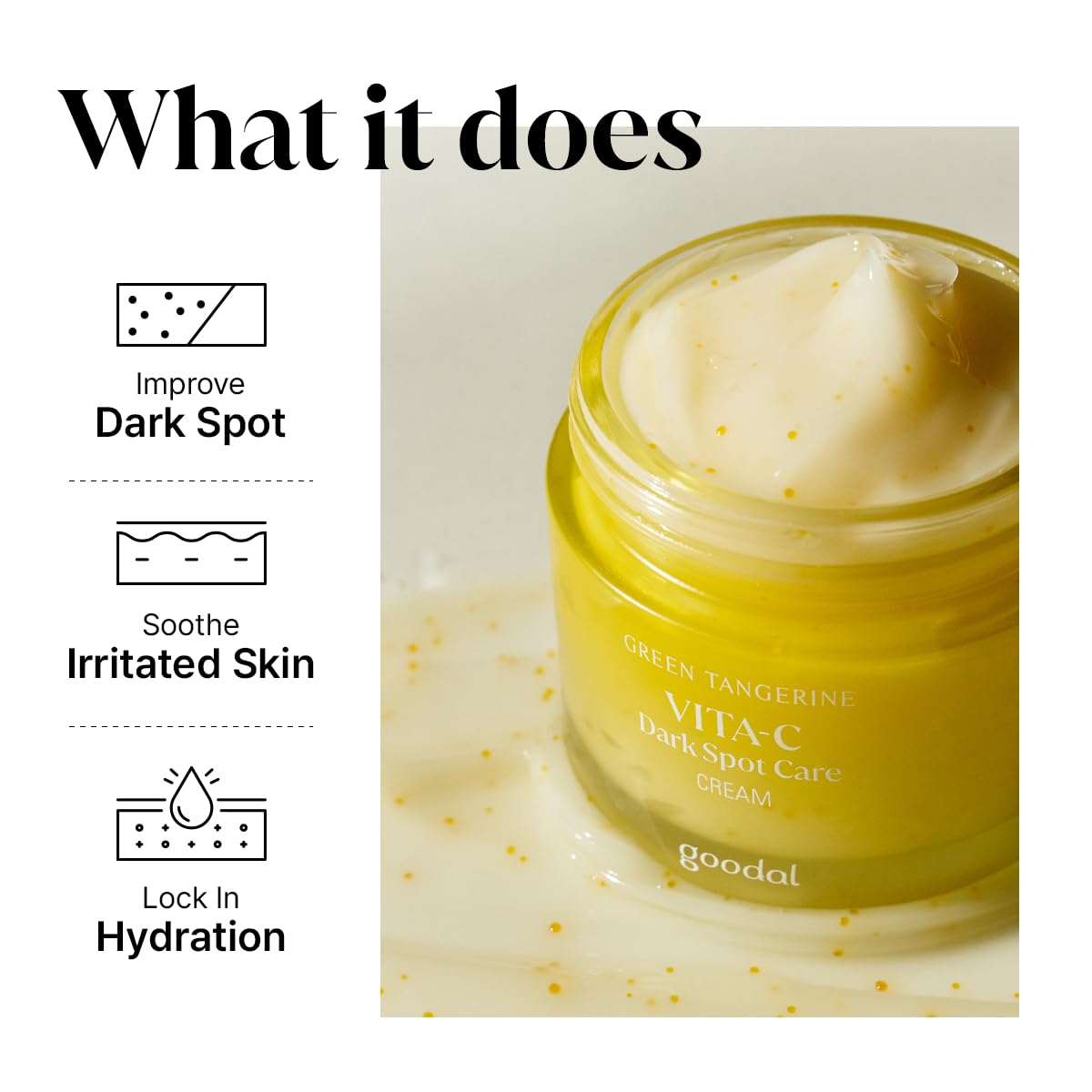 Goodal Green Tangerine Vita C Dark Spot Care Cream 50 mL (1.69 fl oz)