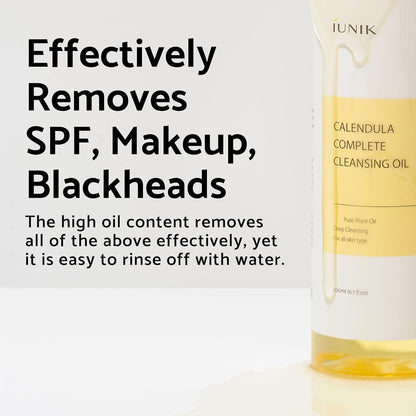 iUNIK Calendula Complete Cleansing Oil 200 mL (6.76 fl oz)