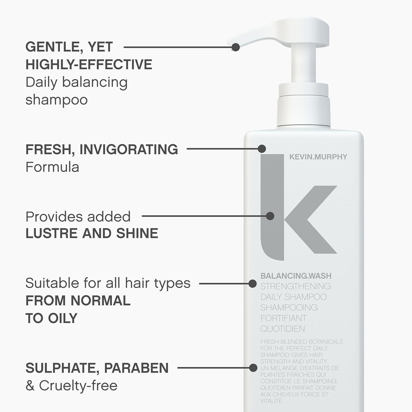 KEVIN.MURPHY Balancing Wash 1 L (33.8 fl oz)