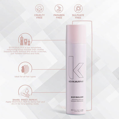 KEVIN.MURPHY Body Builder Volumizing Mousse 350 mL (11.8 fl oz)