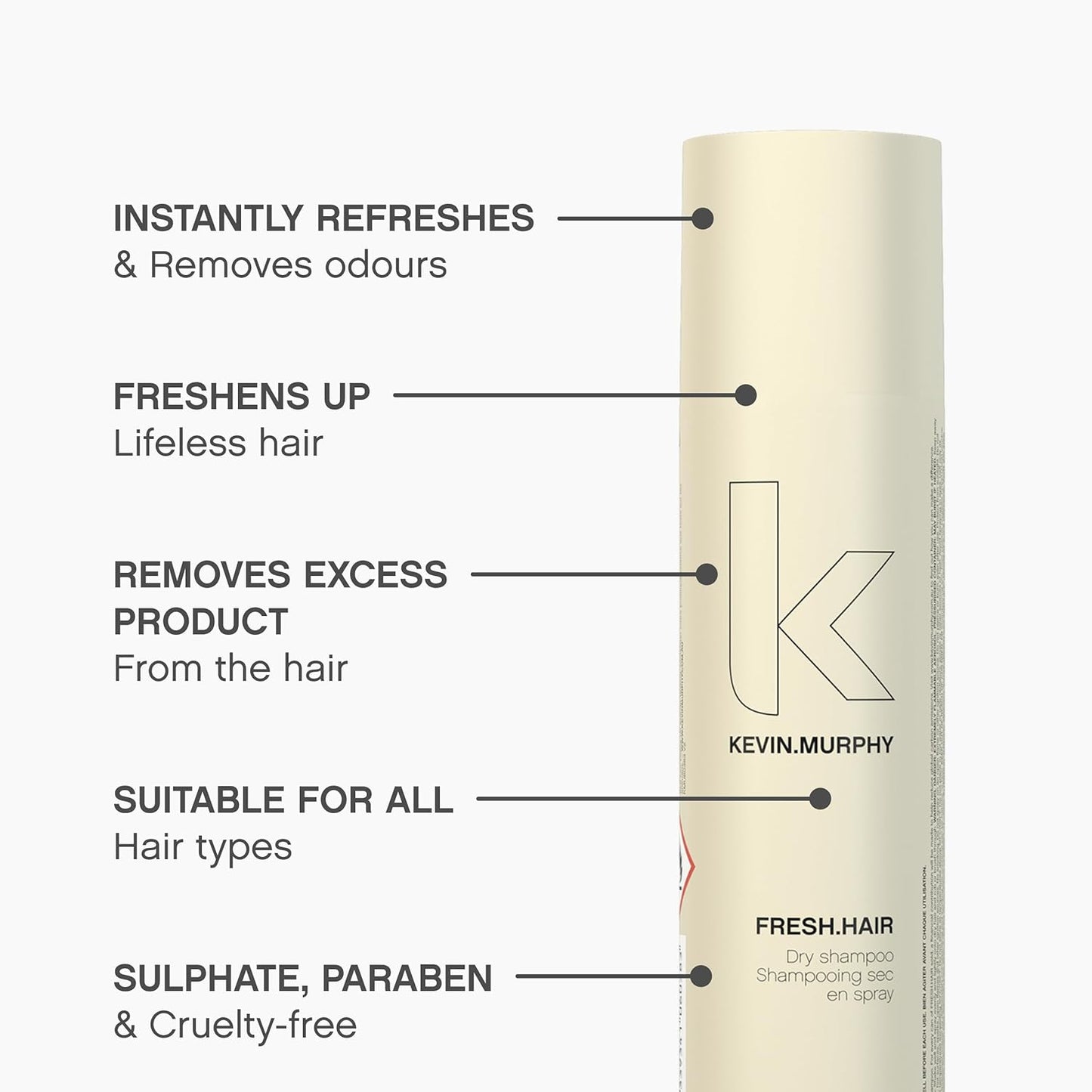KEVIN.MURPHY Fresh Hair Dry Shampoo 250 mL (8.4 fl oz)
