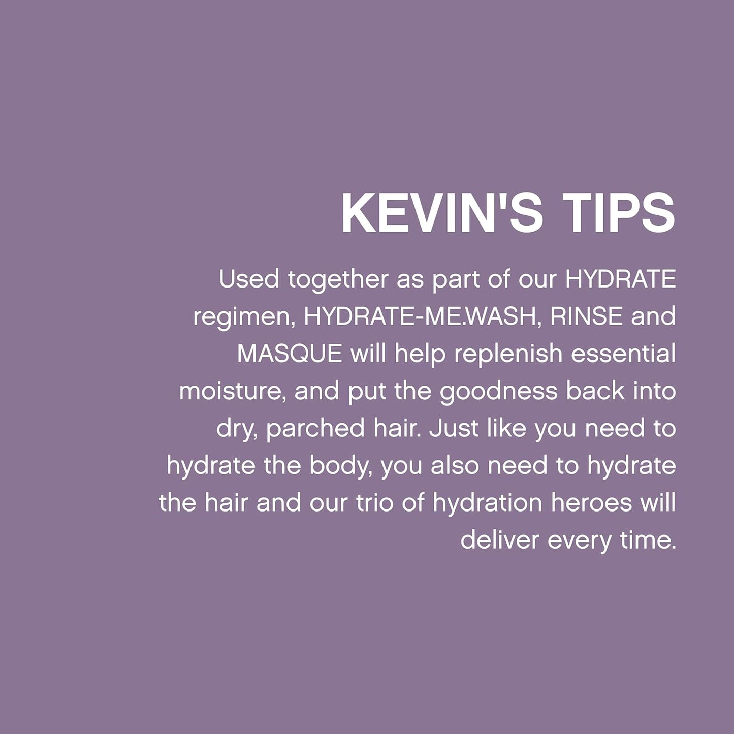 KEVIN.MURPHY Hydrate Me Wash & Rinse DUO 1 L (33.8 fl oz)