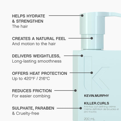 KEVIN.MURPHY Killer Curls Cream 200 mL (6.7 fl oz)