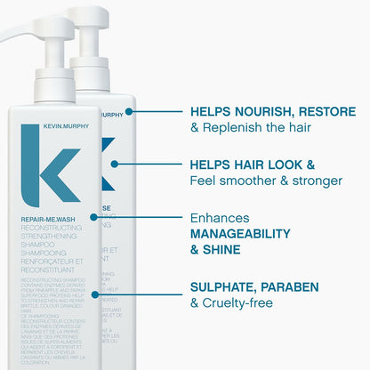 KEVIN.MURPHY Repair Me Wash & Rinse DUO 1 L (33.8 fl oz)