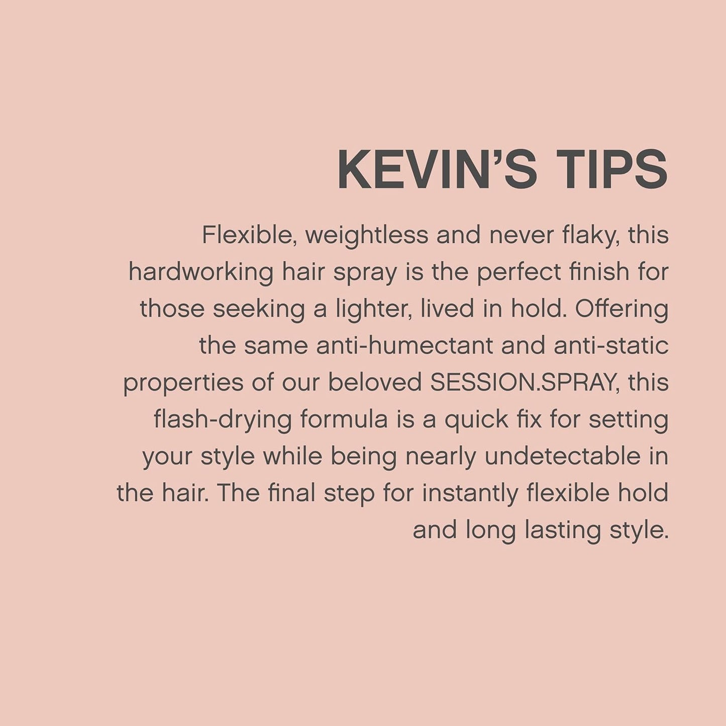 KEVIN.MURPHY Session Spray Flex 337 mL (11.4 fl oz)