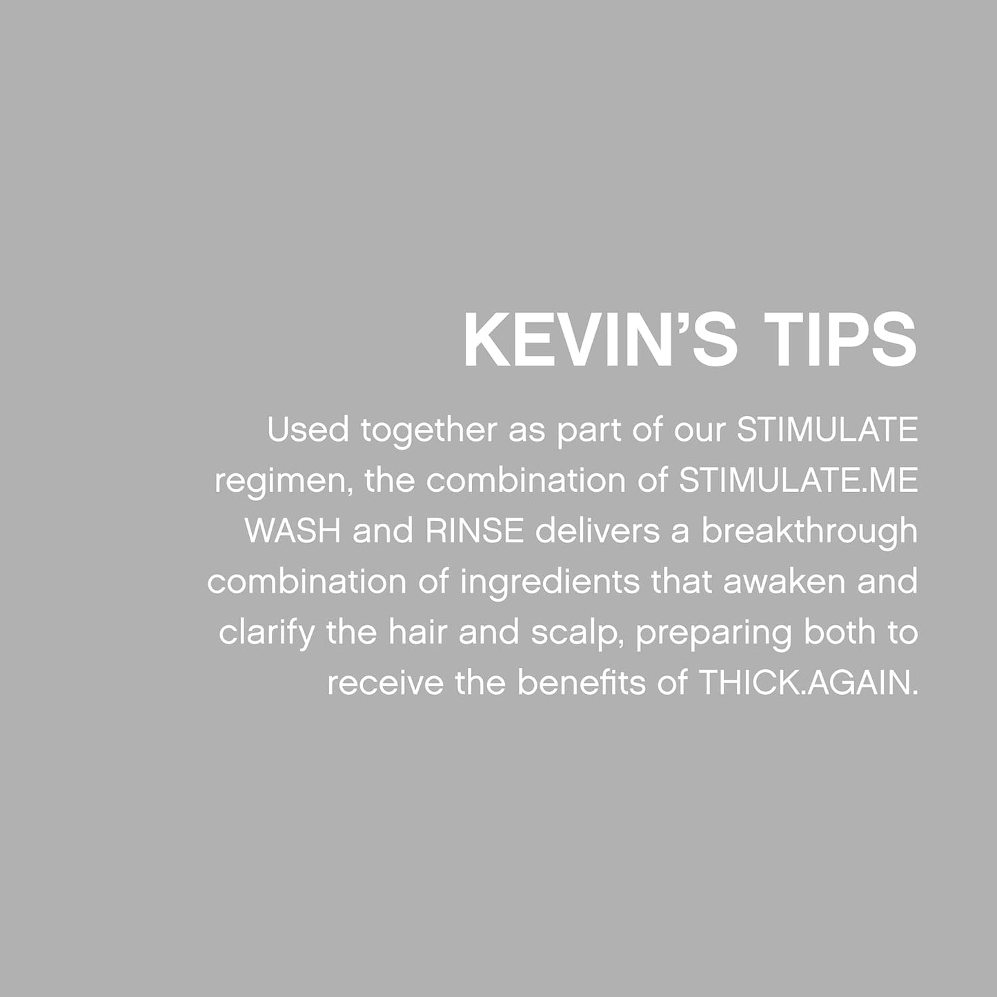 KEVIN.MURPHY Stimulate Me Rinse 250 mL (8.4 fl oz)